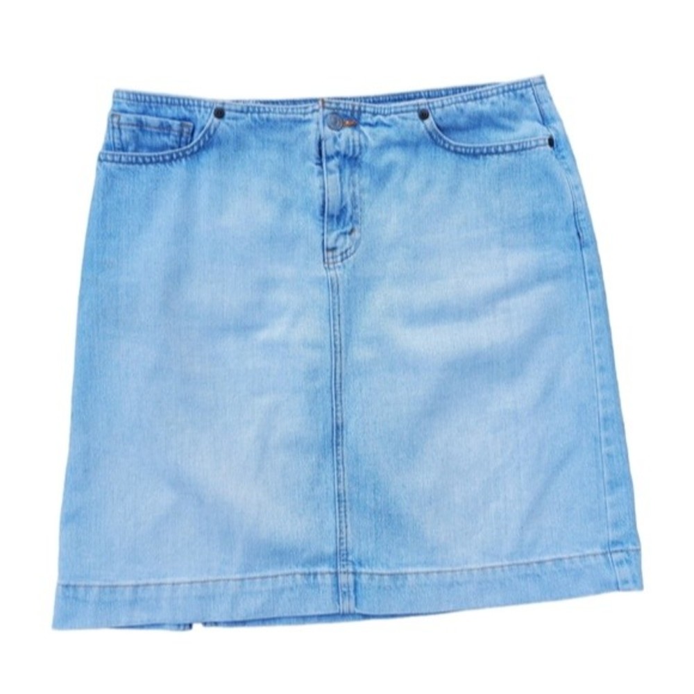 Levi's Straight Denim Mini Skirt